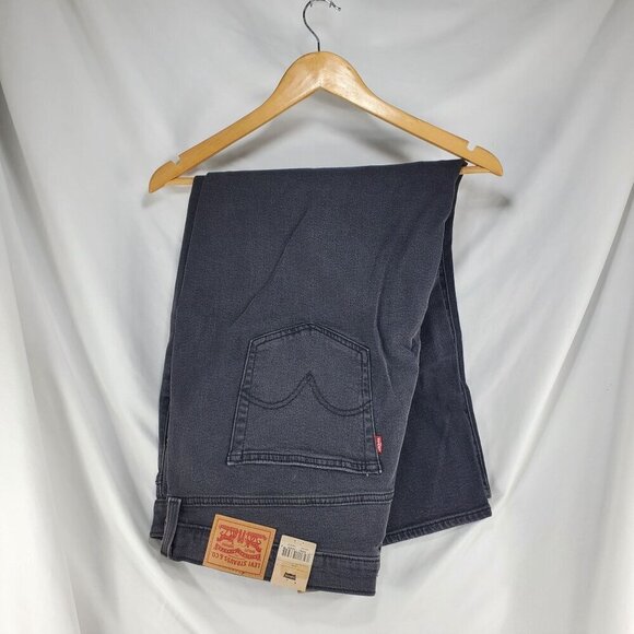 Levi's Women's Gray Straight Jeans Wedgie High-Rise Medium Wash Size 22W (A-1) - Picture 5 of 10